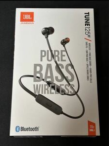 新品未使用 JBL Tune 125BT REFLECT ワイヤレスインイヤーヘッドホン 黒 Black Bluetooth JBLT125BTBLK 複数あり