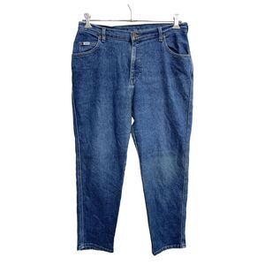 Lee デニムパンツ W34 リー レディース ブルー 古着卸 アメリカ仕入 2410-300