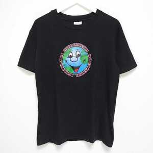 即決 M 90s WORLD INDUSTRIES Tシャツ ワールドインダストリーズ HANES USA製