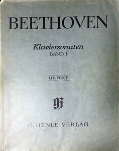 ベートーヴェン ピアノ・ソナタ全集 第1巻 第2巻 輸入楽譜 Beethoven Klaviersonaten 原典版 洋書