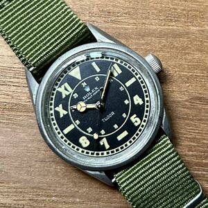 チュードル tudor ROLEX ミリタリー アンティーク 自動巻 ジャンク ビンテージ 腕時計ミリタリー 稼働品 機械式 軍用時計ベトナム戦争 