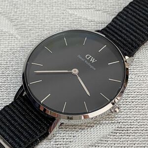 ダニエルウェリントン Daniel Wellington　DW00600216　シルバー 　レディース　32mm　長期保管品　電池交換済み 