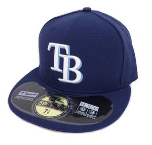 New Era ニューエラ MLB Tampa Bay Rays タンパベイ レイズ ベースボールキャップ (7 3/8 58.7cm)【並行輸入品】