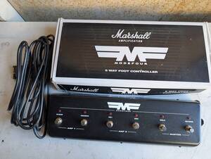 Marshall MODEFOUR フットスイッチ PEDL-00032　ケーブル付き　箱付き