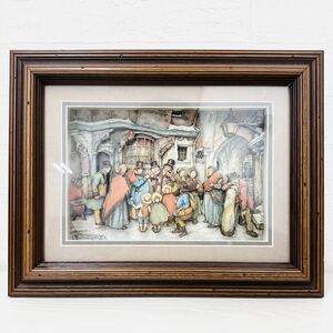 ★美品★ シャドーボックス ANTON PIECK アントンピック 3D立体画 インテリア 3Dアート シャドーアート NK