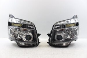 美品　ヴォクシー　ZRR70G　前期　ヘッドライト　左右　セット　キセノン　HID　レベ付　コイト　28-203　打刻V8　341766-341767