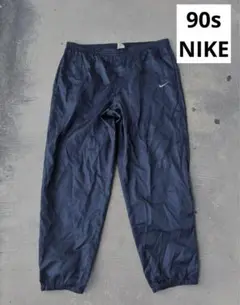 90s NIKE NYLON PANTS BLACK