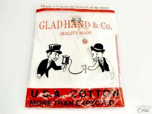 新品 グラッドハンド GLAD HAND 型番01　パックTEE クルーネック 半袖　管理002 半袖Tシャツ white S