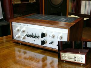 LUXMAN３８シリーズのアンプを修理いたします　１９７