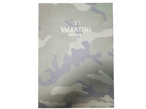 ◎VALENTINO GARAVANI ヴァレンティノ ガラヴァーニ クラッチバック セカンドバッグ BLUE ブルー QY2P0483NCD ブランド 迷彩柄 カバン 鞄