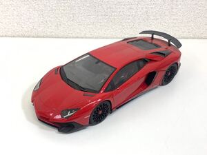 KYOSHO 京商 1/18 Lamborghini Aventador SV 車 ミニカー 模型 赤 レッド コレクション ホビー フィギュア ジャンク 現状品 KD