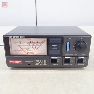 第一電波 SX-200 SWR計 1.8MHz〜200MHz 200W/20W/5W ダイアモンド ダイヤモンド【10