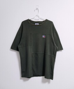 KITH x RUSSELL ATHLETIC Tシャツ オリーブ Mサイズ　キス　ラッセル