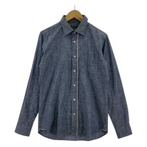 ゆうパケットOK UNITED ARROWS ユナイテッドアローズ 長袖シャツ sizeM/ブルー系