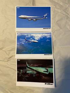 ANA 全日空BOEING747 記念ポストカード 