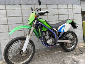 KLX250SR LX250E-003 書類あり 250cc モトクロス オフロードバイク 