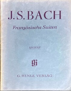 バッハ フランス組曲 (ピアノソロ)輸入楽譜 Bach Franzosische suiten 洋書/原典版/Urtext