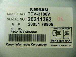 ★TC24 SERENA セレナ テレビ ナビ チューナーユニット 28051-79905 TDV-3100V 純正 中古 即決 [3238]