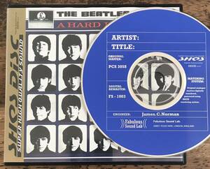 究極高音質SHQS盤 The Beatles / Beatles For Sale: Super High Quality Sound: Fabulous Sound Lab / Limited Edition No.000260 (1CDR) /