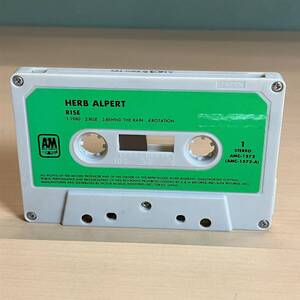 HERB ALPERT 「 RISE 」 カセットテープ（A&M)AMC-1572