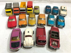 【ミニカーまとめて】18台 MATCHBOX「COUGAR」「REFUGE TRUCKごみ収集車」LONE STAR「JAGUAR」CORGI「VOLKSWAGEN」HOT WHEELSほか 英国等▲