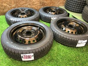 ホンダ純正 14inch × 155/65R14 PCD100 4穴 N エヌボックス エヌワン エヌワゴン ゼスト ライフ アクティ バモス