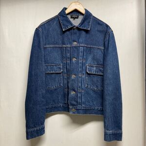 【A.P.C アーペーセー】セルビッチデニムジャケット Sサイズ コットン ブルー 2nd 2412oki h