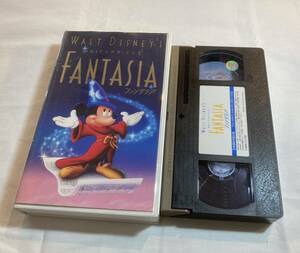 ウォルトディズニー　ファンタジア　VHS ビデオテープ　日本語吹き替え版 吹替版　