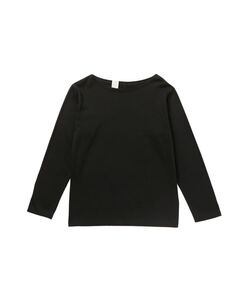 N.HOOLYWOOD BOAT NECK LONG SLEEVE エヌハリウッド ボートネックロングTシャツ スウェット カットソー サイズ38 M BLACK