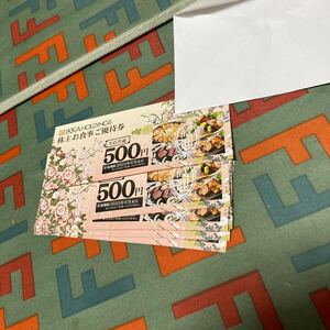 ）一家ホールディングスグループ優待券（500円券20枚）　10,000円分