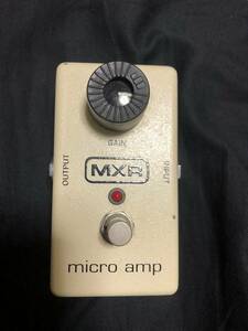 MXR M133 micro amp マイクロ アンプ　　元箱及び取説付　通電及び動作確認済