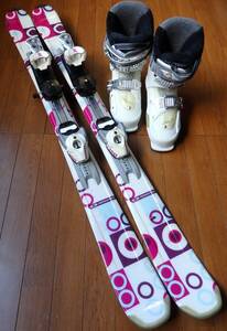 SALOMON　板120ｃｍ、ブーツ23.0～23.5ｃｍ