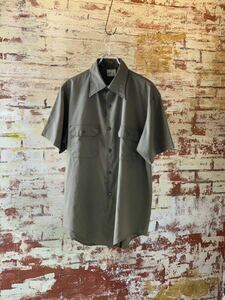 70s BIG MAC WORK SHIRT ヴィンテージ ビンテージ BIGMAC ビッグマック ワークシャツ 半袖シャツ アメカジ 60s 送料無料 ダークブラウン