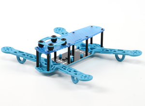 AquaPC★送料無料 Color 250 Class FPV Racer Quadcopter Frame(Blue)★ 