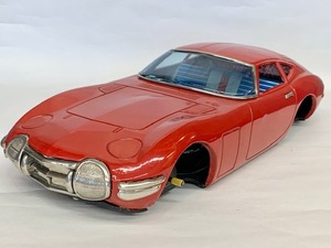 ■Made in JAPAN■ブリキ■TOYOTA 2000GT■タイヤ欠品■アサヒ玩具■