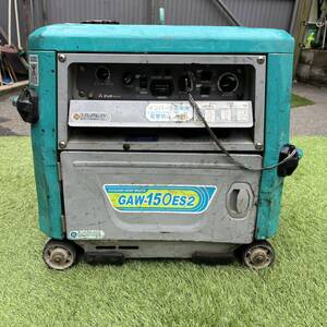 直接取引大歓迎　動作品　エンジン溶接機　デンヨー GAW-150ES2　 Denyo インバーター アーク 溶接機 建設機械 発電機