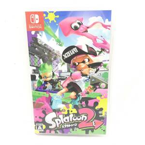 ■Switchソフト【スプラトゥーン2】送料無料/１円～（S212)