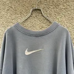 NIKE 00s フェード スウェット XXL ブルー