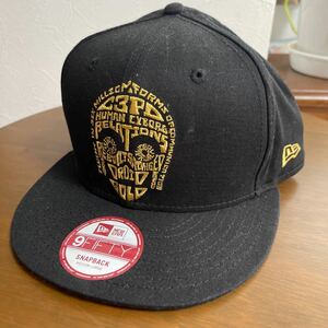 NEW ERA × STAR WARS ニューエラ × スターウォーズ C3-PO 文字イラスト 黒 MEDIUM-LARGE 9FIFTY SNAP BACK