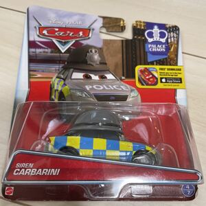 マテル カーズ SIREN CARBARINI サイレン ポリス 警察 MATTEL CARS ミニカー キャラクターカー イギリス