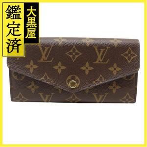 LOUIS VUITTON　ルイヴィトン　財布　ポルトフォイユ・サラ　モノグラム　M60531　2143100476639　【200】