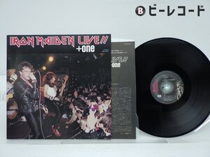 Iron Maiden「Live!! + One(アイアン・メイデン・ライヴ + ワン)」LP（12インチ）/Toshiba Records/東芝EMI(EMS-41001)/ロック