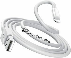 100CM　iPhone 充電器 ケーブル ライトニングケーブル急速充電＆データ輸送 iPhone 14/13/12/11/X/8/8plus/7/6/iPad/iPad Air各種対応