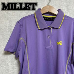 millet ミレー 登山用 ハイキング用 トレッキング ハーフジップ 半袖　シャツ　Tシャツ　ポロシャツ