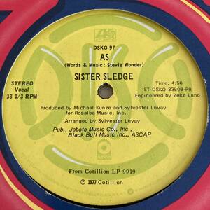 Sister Sledge - As 12 INCH