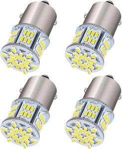 NAKOBO S25ダブル 12-24V 用 1157 BAY15D LED テール 54連3014チップ P21W/5W 車用