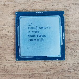 パソコンCPU Core i7-9700K 3.6GHz 動作確認済み6.