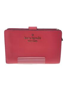 kate spade new york◆2つ折り財布/ピンク/無地/レディース/WLR00128