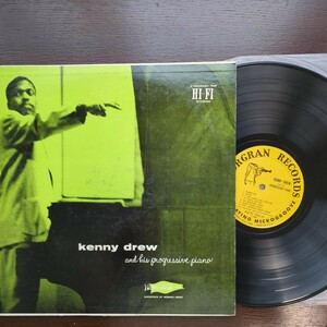 US original mono Kenny Drew And His Progressive Piano DG ケニー・ドリュー record レコード LP アナログ vinyl JAZZ 