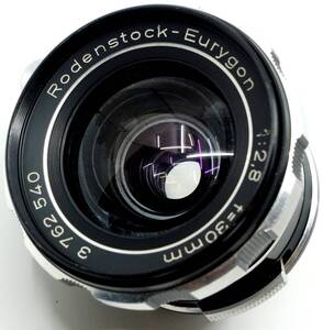 Rodenstock Eurygon 30mm F2.8 ユリゴン M42マウント ローデンシュトック オイリゴン